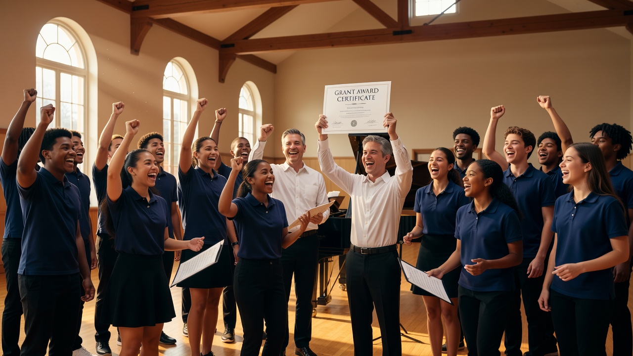 Youth Choir Secures Grant for International Tour